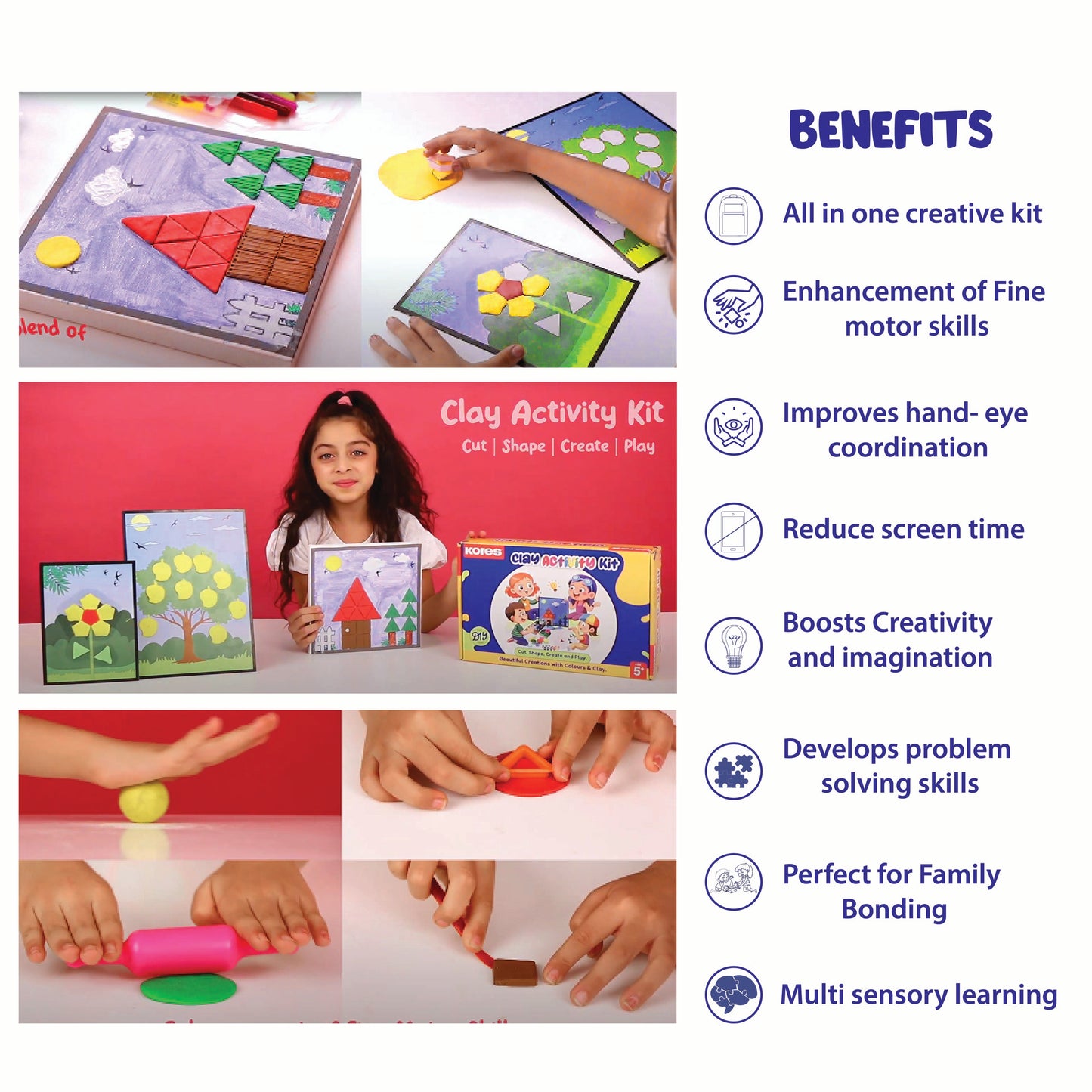 Kores Clay Activity Kit