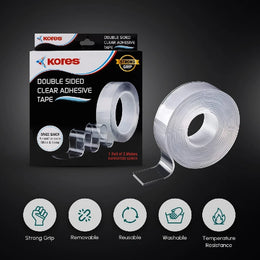 Kores Double Sided Tape - (3mtr)