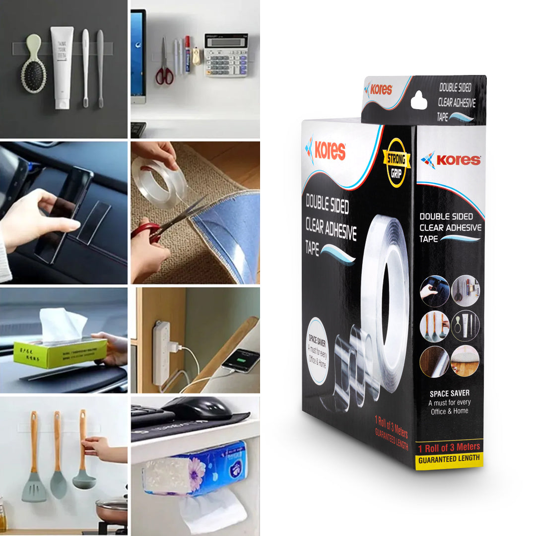 Kores Double Sided Tape - (3mtr)