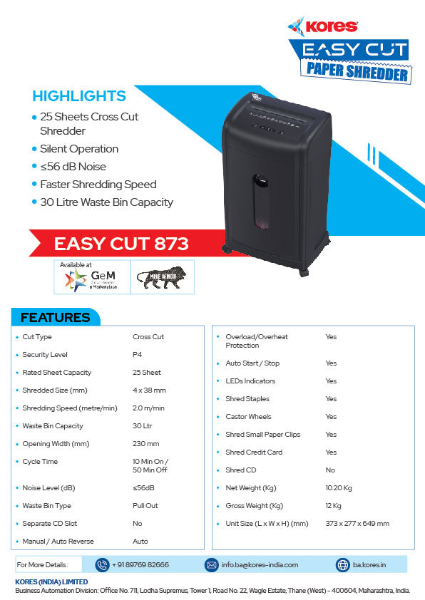 Easy Cut 873