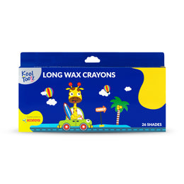 Kores Wax Crayons 24+2 - Long Shades