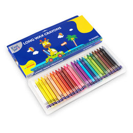 Kores Wax Crayons 24+2 - Long Shades