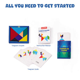 Tangram Crayons