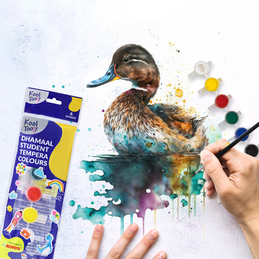 Kores Tempera Colours - 6 shades