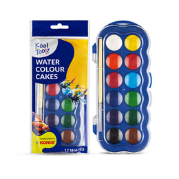 Kores Water Colour Cakes - 12 Shades