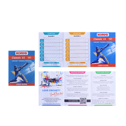 Kores Classic 11 - Cricket Themed Pencils
