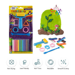Kores Modelling clay 100gms Neon