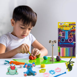 Kores Modelling clay 100gms Neon