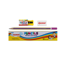 Kores Funcils Pencils - Box of 10 pcs