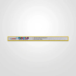 Kores Funcils Pencils (Rubber Tipped) 100 pcs Jar with 5 sharpeners