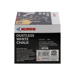 Kores White Chalk - 100pcs