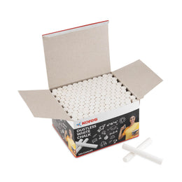 Kores White Chalk - 144pcs