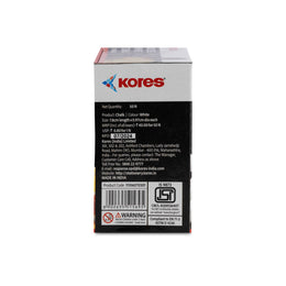 Kores White Chalk - 50pcs
