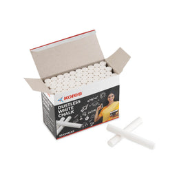 Kores White Chalk - 50pcs