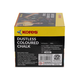 Kores Coloured Chalk - 100pcs
