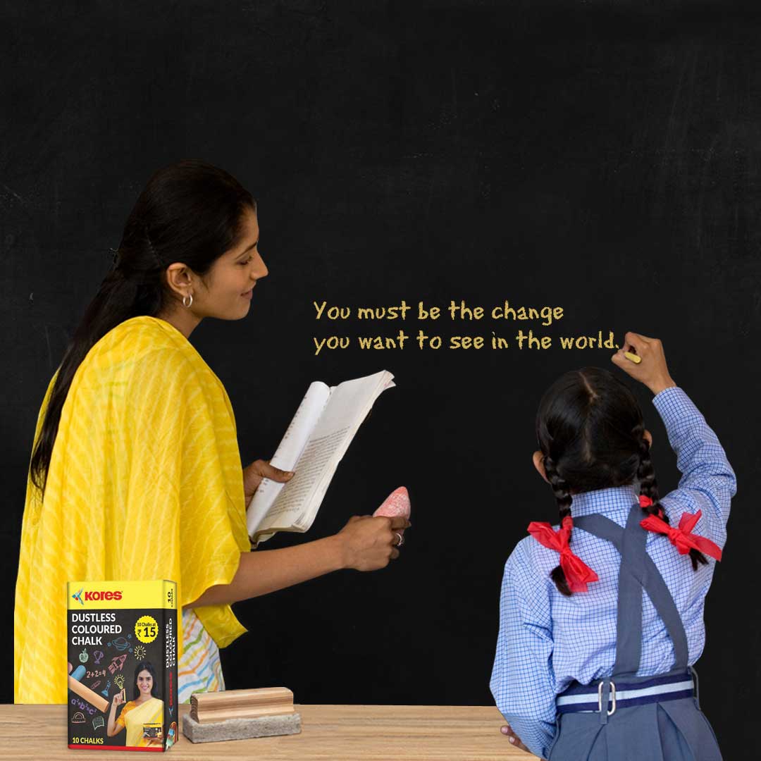Kores Coloured Chalk - 10pcs