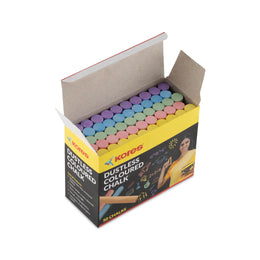 Kores Coloured Chalk - 50pcs