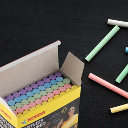 Kores Coloured Chalk - 50pcs
