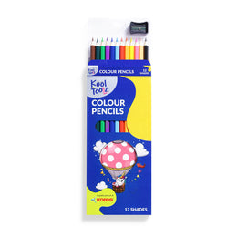 Kores Wooden Colour Pencils Full Size - 12 Shades