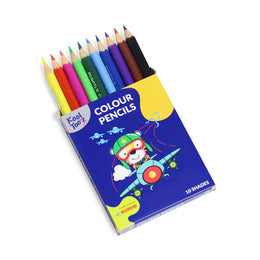 Kores Polymer Colour Pencils - Half Size - 10 Shades