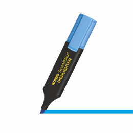 Kores Highlighters Box - 10pcs ( Blue )