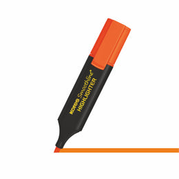 Kores Highlighters Box - 10pcs ( Orange )