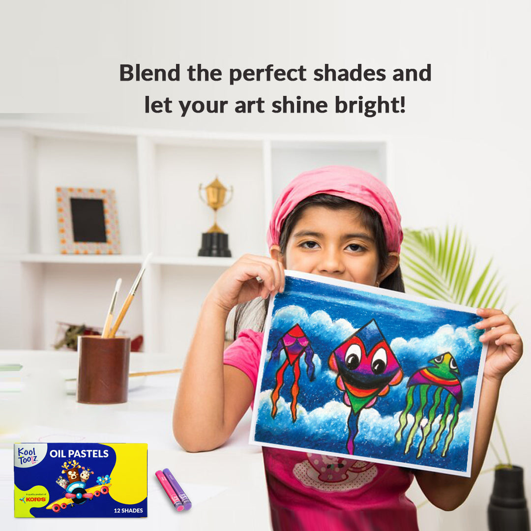 Kores Oil Pastels - 12 Shades