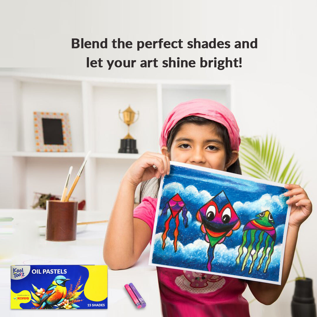 Kores Oil Pastels - 15 Shades