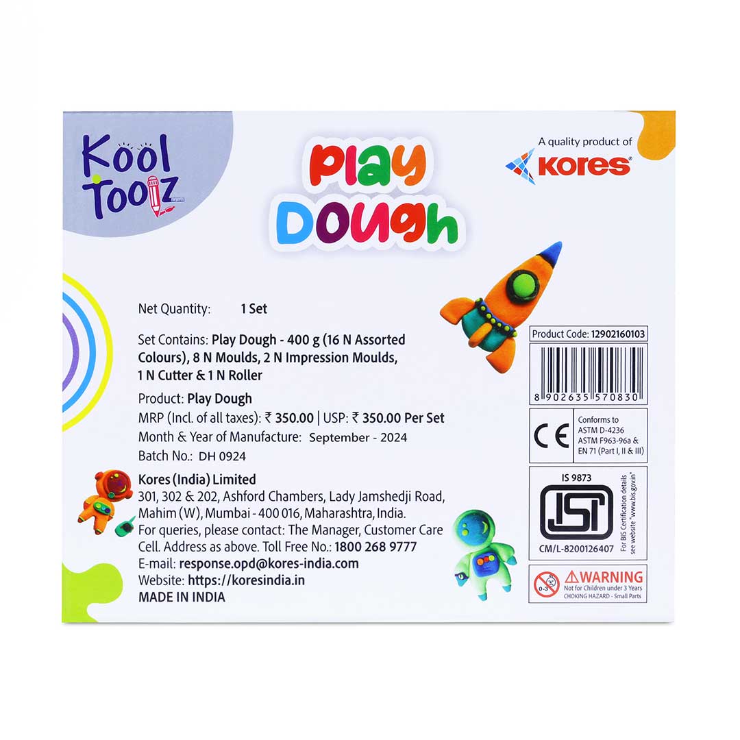 Kores Play Dough 400gms