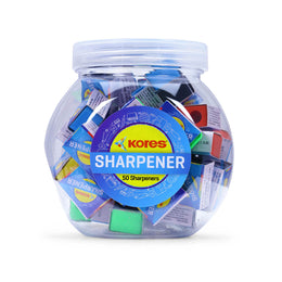 Kores Sharpeners - Jar of 50 pcs