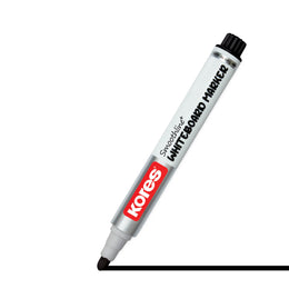 Kores White Board Markers Box of 10 pcs ( Black )