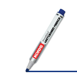 Kores White Board Markers Box of 10 pcs ( Blue )