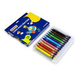 Kores Wax Crayons 12+1 - Long Shades