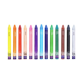 Kores Wax Crayons 12+1 - Long Shades