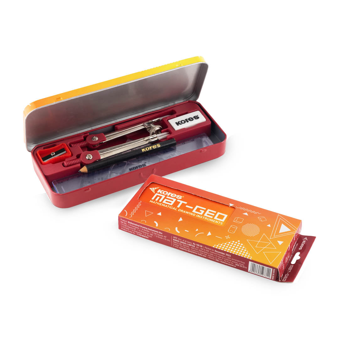 Kores Mat Geo Geometry Box