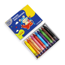 Kores Wax Crayons - 10 Shades