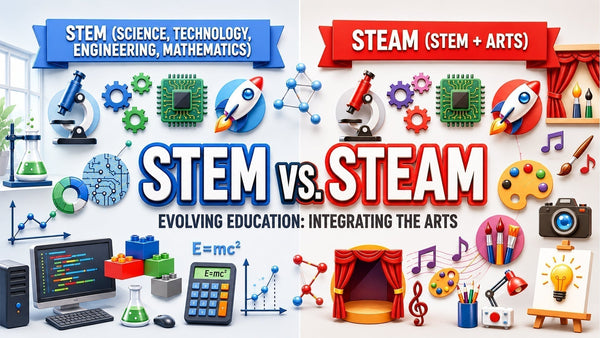 STEM v/s STEAM: What Should Parents Choose for Their Child?