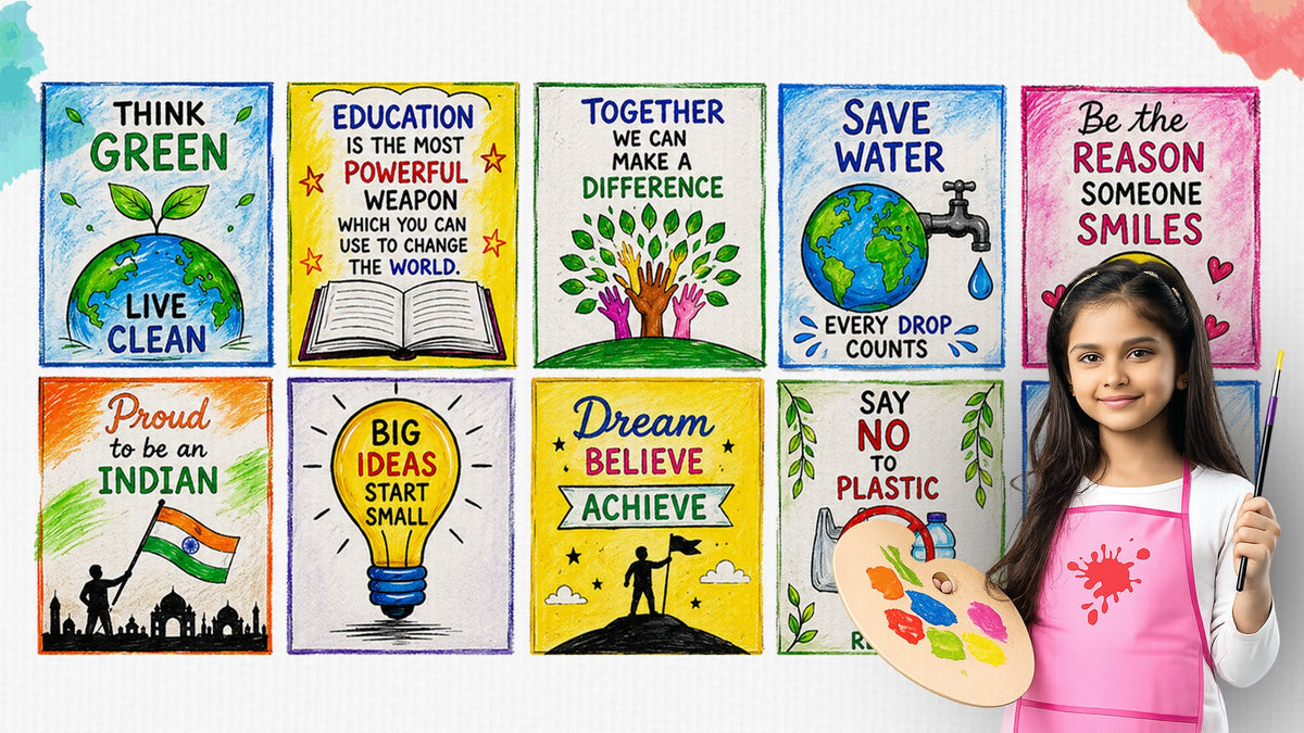 50 Creative Poster Making Ideas for School Competitions (+ Design Tips & Slogans)