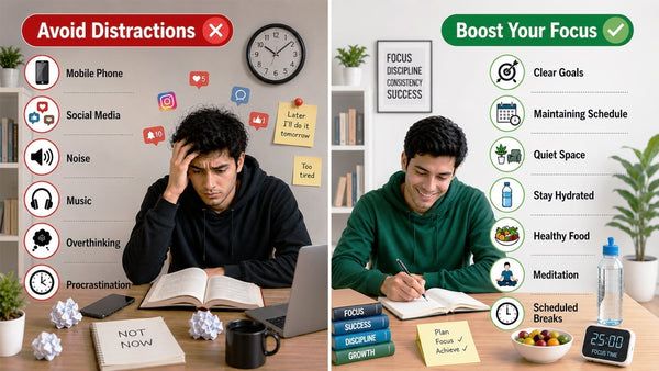How to Concentrate While Studying: 20 Proven Tips to Improve Focus and Productivity