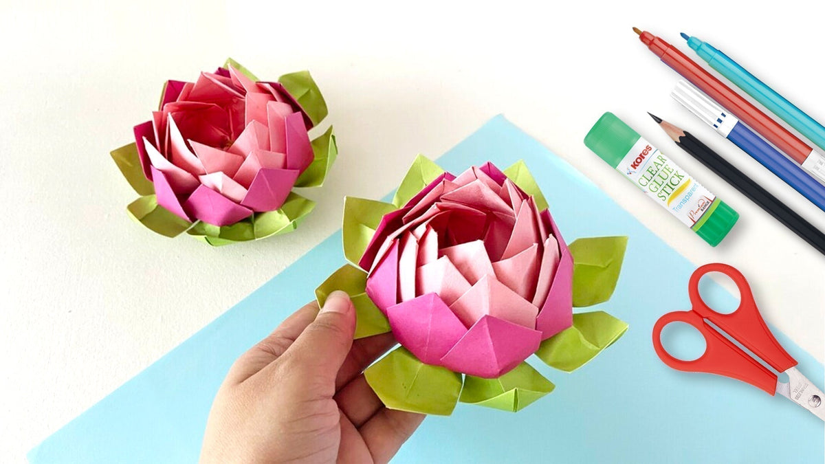 Easy DIY crafts using simple stationery items for kids
