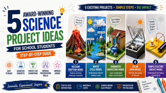 5 Award-Winning Science Project Ideas for School Students (Step-by-Step Guide)