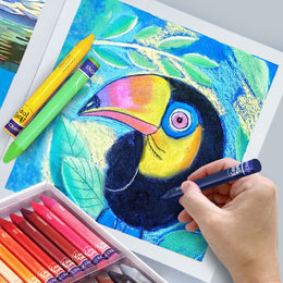 Kores Wax Crayons 24+2 - Jumbo Shades
