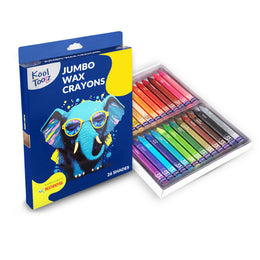 Kores Wax Crayons 24+2 - Jumbo Shades