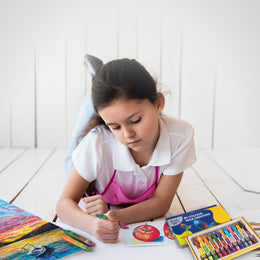 Kores Bi-Colour Wax Crayons - 24 Shades