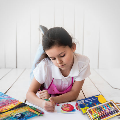Kores Bi-Colour Wax Crayons - 24 Shades
