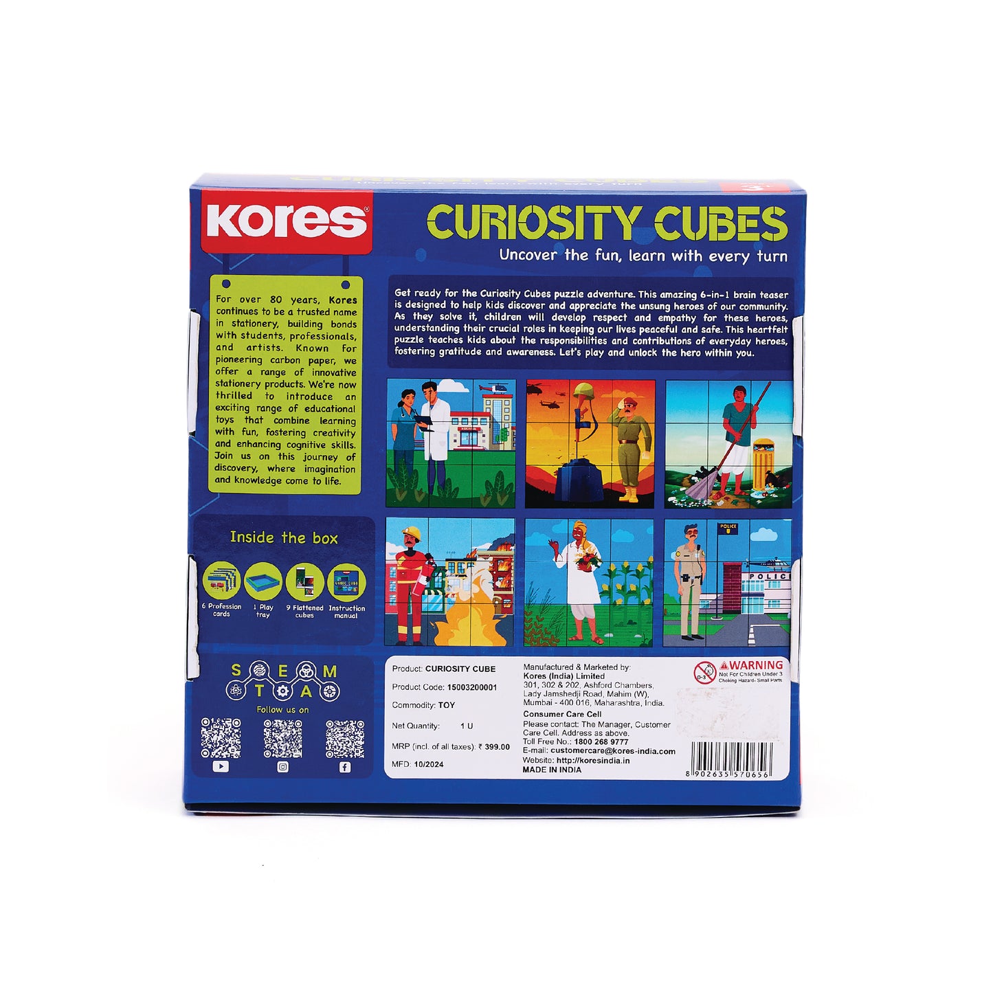 Curiosity Cubes