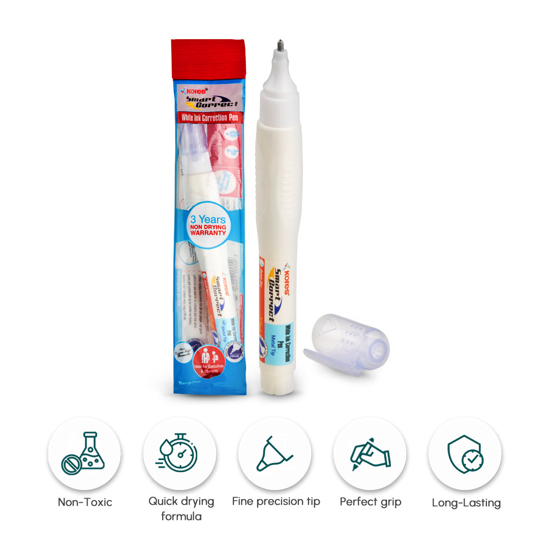 Kores Correction Pen Regular - Pack of 1 pc