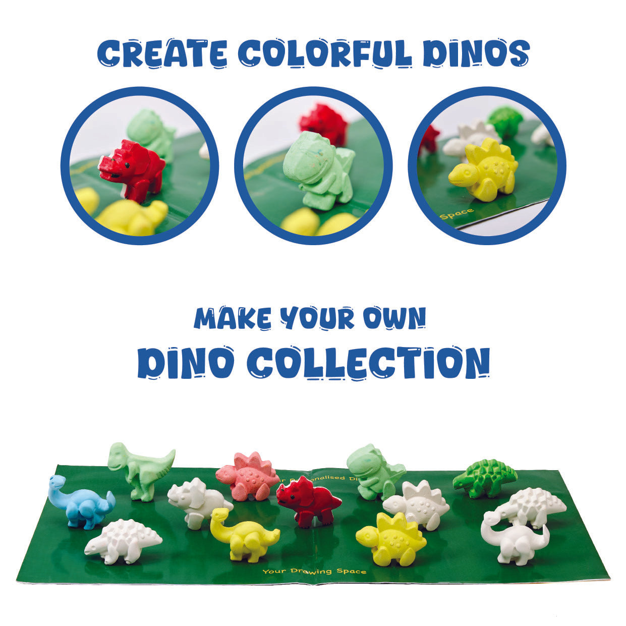 Dino Chalk Making Kit