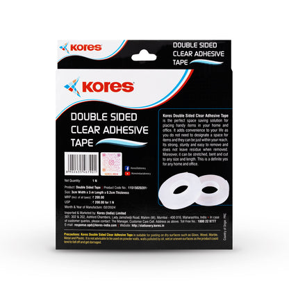 Kores Double Sided Tape - (3mtr)