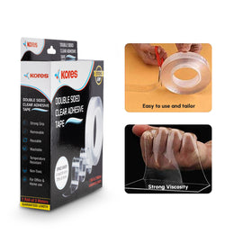 Kores Double Sided Tape - (3mtr)
